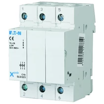 Biztosítós szakaszolókapcsoló sorolható 10x38 kompakt C1-C3 forma 3-pólus 32A C10-SLS/32/3 EATON