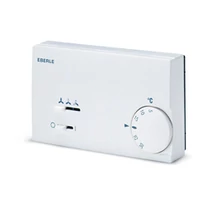Szobatermosztát analóg klímához komplett 5-30°C 10A 230V falonkívüli fehér KLR-E 7009 EBERLE