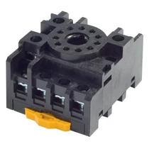 Reléfoglalat MKS-3-hoz csavaros DIN (kalap)sín 35mm 11-tűs PF113A-E OMRON