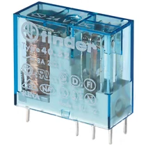 Miniatűr relé NYÁK/dugasz 8A 2-v 24VDC monostabil IP20 40.52.9.024.0000 FINDER