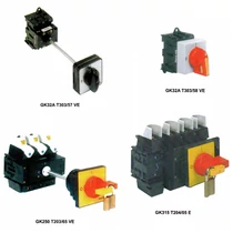 Szakaszoló be-ki kapcsoló 32A 3P 7.5kW/400VAC-3 beépíthető fix 610-0322-206 Ganz KK