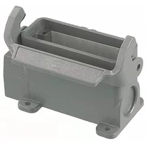 Ipari csatlakozó ház zárt ajlzat négyszögletes alumínium IP65 Han 16A-asg1-LB-M25 HARTING