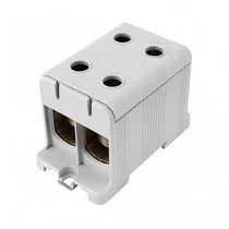 Univerzális sorkapocs szürke 16-95mm2Cu/Alu 1P csavaros 4csatl./>25 mm2 UK 95/2 A Pollmann