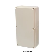 Fedél nem átlátszó 300mm-sz 600mm-ma műanyag PVT 3060 PC tető (NÁF) Csatári Plast