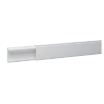Minicsatorna 40mm x 2100mm kezeletlen műanyag fényesfehér fedéllel DLPlus mini LEGRAND