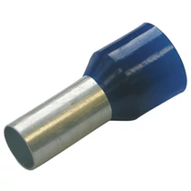 Érvéghüvely DIN-VDE szigetelt normál 2.5mm2 18mm kék TRACON
