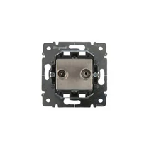 Galea antenna aljzat TV-R süllyesztett 2-kimenet átmenő 14dB/860MHz 1.5dB/860MHz/vonali LEGRAND
