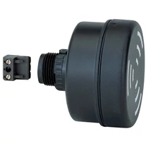 Sziréna 8-hangú mini beépíthető d22mm 14V DC 0.08A 100dB fekete-ház műanyag IP65 EM WERMA