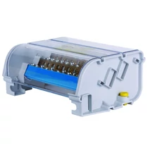 Elosztóblokk 160A 8x16+2x25+x235+x150mm2 5P csavaros kalapsínre BD160135 Pollmann