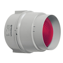 Forgalomirányító lámpa fényforrás nélkül piros 1-lámpás E27 230V AC/DC BWM 12-230VAC/DC RD WERMA