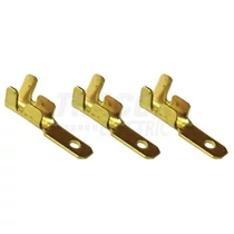 Csúszósaru 13,3mm dugó szigeteletlen 13.5A lapos 2.8x0.5mm réz 0,5-1mm2 TRACON
