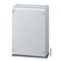 Kötődoboz falonkívüli műanyag 275mm x 370mm 140mm szürke teli fedél-fedél IP65 System Pro E ABB