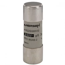 Hengeres biztosítóbetét gG 22x58mm 32A AC690V FR22GG69V32 MERSEN