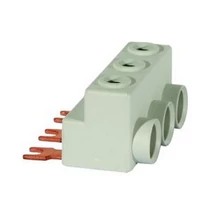 Betáp csatlakozóblokk sorolósínhez 3P csavaros 3csatl./>25 mm2 csavar ESB-G-MS1 M4 Pollmann