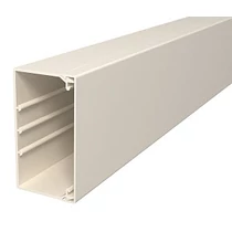 Vezetékcsatorna műanyag 110mm x 60mm 2000mm x krémfehér kezeletlen WDK60110CW OBO-BETTERMANN