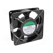 Készülék ventilátor axiál 79m3/h 37dB(A) 230V 50Hz 28501/min 120mmx 120mmx 38mm Sunon