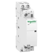 Installációs kontaktor sorolható 25A 250V AC 2-z 230-240V AC-műk 1mod Acti9 iCT Schneider