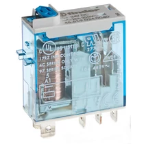 Miniatűr ipari relé 16A 1-v dugaszolós 24VDC monostabil IP40 46.61.9.024.0040 FINDER