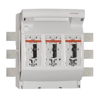 Biztosítós szakaszolókapcsoló sínre vízszintes 3P NH2 400A 80kA Multibloc RST8 1.000.704 MERSEN