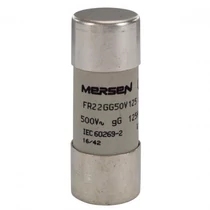 Hengeres biztosítóbetét gG 22x58mm 125A AC500/600V FR22GG50V125 MERSEN