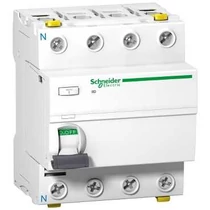 Áram-védőkapcsoló (Fi-relé) analóg 4P 40A 300mA A-típus 10kA Acti9 iID Schneider