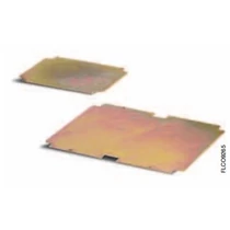 Szerelőlap alumínium 160mm-ma 135mm-sz kezeletlen ABB
