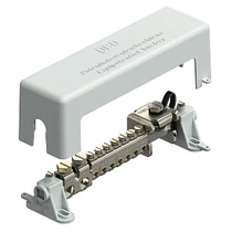 EPH-sín szigetelt sárgaréz moduláris 63mm x 68.5mm x 217mm burkolattal 1801 VDE OBO-BETTERMANN