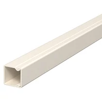 Vezetékcsatorna műanyag 17.5mm x 17.5mm 2000mm x krémfehér kezeletlen WDK20020CW OBO-BETTERMANN
