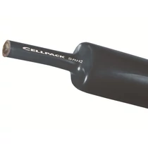 Zsugorcső fekete gyantás 8mm/ 2mm-átmérő 1m 3:1-zsugor közepes falú melegzsugor SRH2 Cellpack