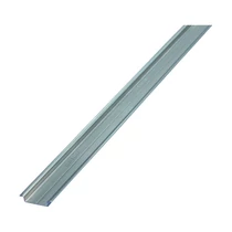 DIN (kalap)sín 35/15mm (TS35/15) perforálás nélkül 2m/db acél 1,5mm anyagvastagság DR15X2M ERICO