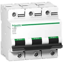 Kismegszakító 3P 80A C-jelleg 400V AC 10kA/60898 20kA/60947 Acti9 C120N Schneider