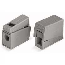 Csillárkapocs szimpla kapocs 1mm2- 0.5mm2-min. 2.5mm2-max. szürke WAGO