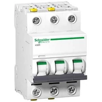 Kismegszakító 3P 40A C-jelleg 400V AC/DC 6kA/60898 20kA/60947 Acti9 iC60N Schneider