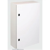 Szekrény fali acél szerelőlappal 1000mm 600mmx 300mmx IP66 szürke EO EAE