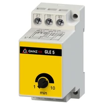 Lépcsőházi automata sorolható elektronikus 1z 1-10min-időzítés 16A 230V AC kalapsín GLE-5 Ganz KK