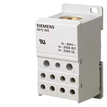 Sorkapoc elosztóblokk 1P 35…120mm2/2x2,5...25+5x2,5...16+4x2,5…10mm2 250A 5ST SIEMENS