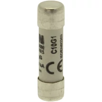 Hengeres biztosítóbetét gG gL/gG 10x38mm 1A 500V AC Bussmann EATON