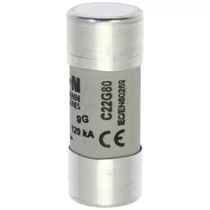 Hengeres biztosítóbetét gG gL/gG 22x58mm 80A 500V AC Bussmann EATON