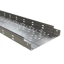 Kábeltálca perforált 3m acél szalaghorganyzott 60mmx 200mmx 3000mm B/P ERE 200X60GS BASOR