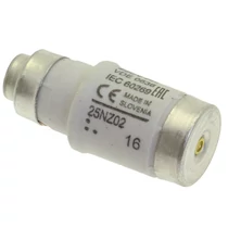 Biztosítóbetét Bussmann D02 25A gL/gG 400V sárga-színkód EATON