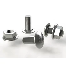 Kábeltálca-csavar (100db) M6x14mm galván/elektrolit horganyzott acél anyával B1 EZ BASOR