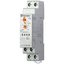 Lépcsőházi automata sorolható elektronikus 1z 0.5-20min-időzítés 16A 230V 14.71.8.230.0000 FINDER