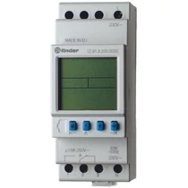 Kapcsolóóra digitális 1-csatorna napi heti váltó 16A 2TE 12.91.8.230.0000 FINDER