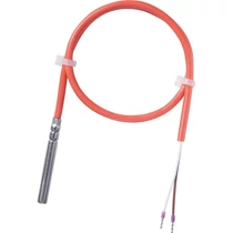 Kábelhőmérő érzékelő V4A d6mm 50mm PT100 -50-180°C nemesacél 1m-kábel IP67 TF25 Thermokon