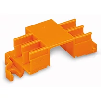 Rögzítőadapter 6 kapocshoz, narancs WAGO