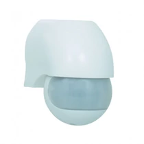 Mozgásérzékelő állítható: vízsz./függpl. 12m/előre 180° PIR 1200W 230V fehér IP54 ANCO