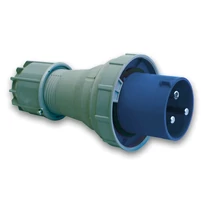 Ipari dugvilla lengő 2P+E 125A 3P 230V(50+60Hz) kék IP67 műanyag csavaros Power Twist PCE