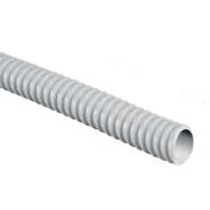 Gégecső spirális 30m 32mm-átmérő PVC szürke UV-álló 320N nyomásálló ELETTROCANALI