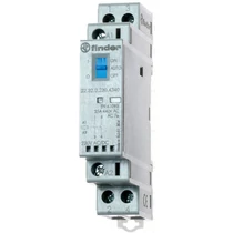Installációs kontaktor sorolható 25A 250-440V AC 2-z 230V AC/DC-műk 1mod 22.32.0.230.4340 FINDER