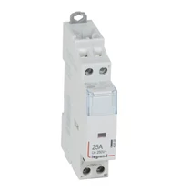 Installációs kontaktor sorolható 25A 250V AC 2-z 195-253V AC-műk 1mod CX3 LEGRAND